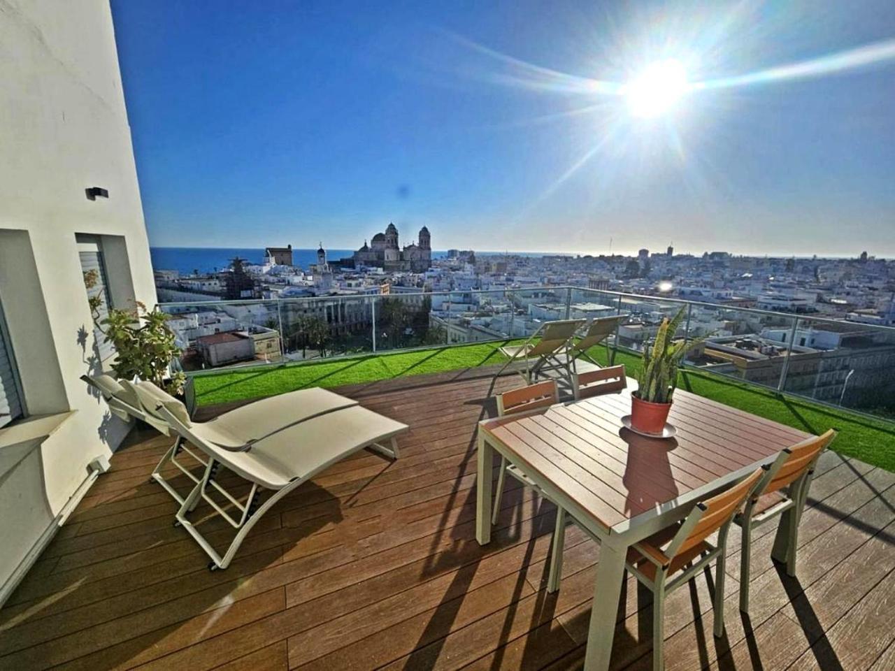Skyline - Penthouse With 50M2 Private Terrace And Stunning Views Apartment Cadiz Exterior photo